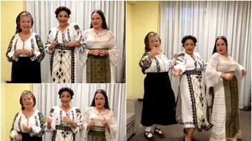Dansul cu Andra Măruță, Mioara Velicu și Maria Dragomiroiu care a atras comentarii în mediul online. Românii s-au împărțit în două tabere: „Vă bateți joc de costumul popular” + „Ce se sparge!”